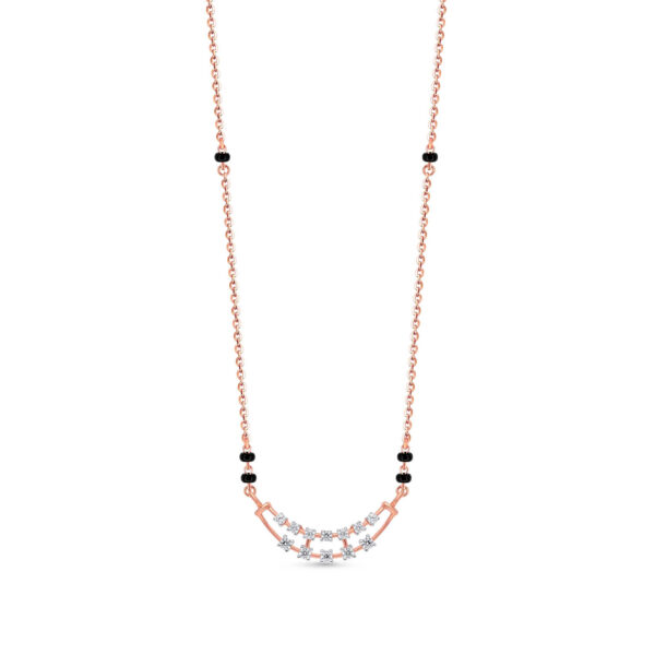 Nitya Bloom Diamond Tanmaniya - 18K Jewellery