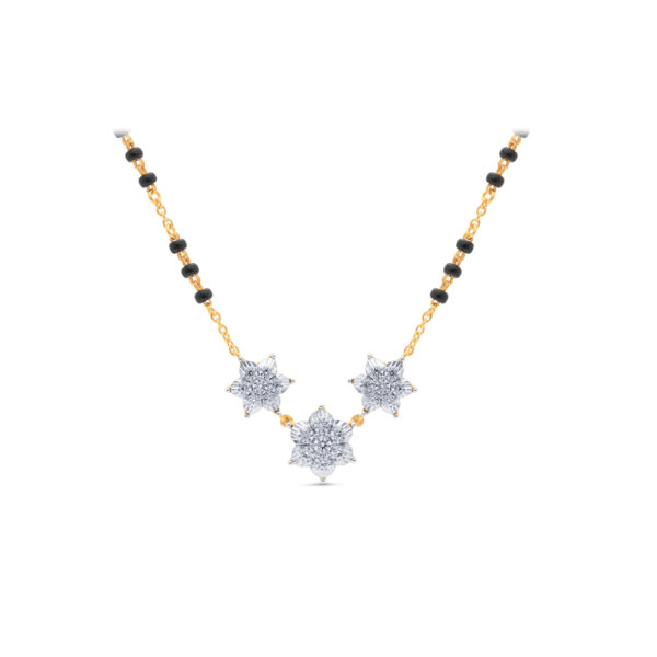 Nakshtra Diamond Tanmaniya - 18K Jewellery