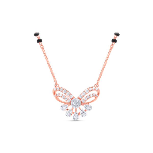 Butterfly Bloom Diamond Tanmaniya - 18K Jewellery