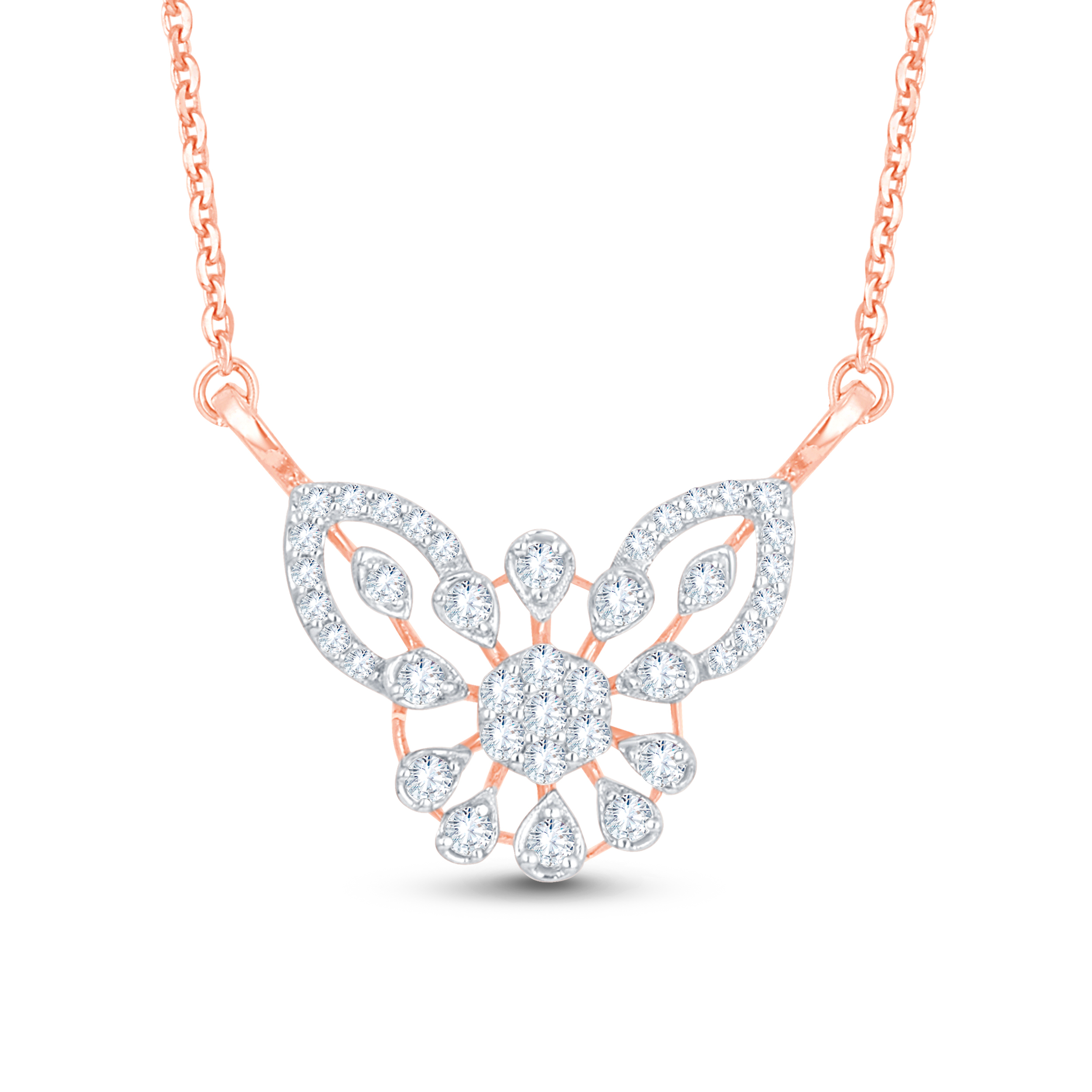 FLORAL WINGS DIAMOND TANMANIYA - 18K JEWELLERY FLORAL WINGS DIAMOND TANMANIYA - 18K JEWELLERY