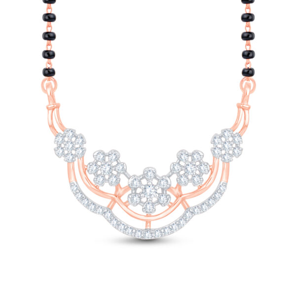 Saubhagyam Diamond Tanmaniya - 18K Jewellery