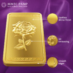 MMTC PAMP 24K (999.9) Rose 10gm Gold Bar