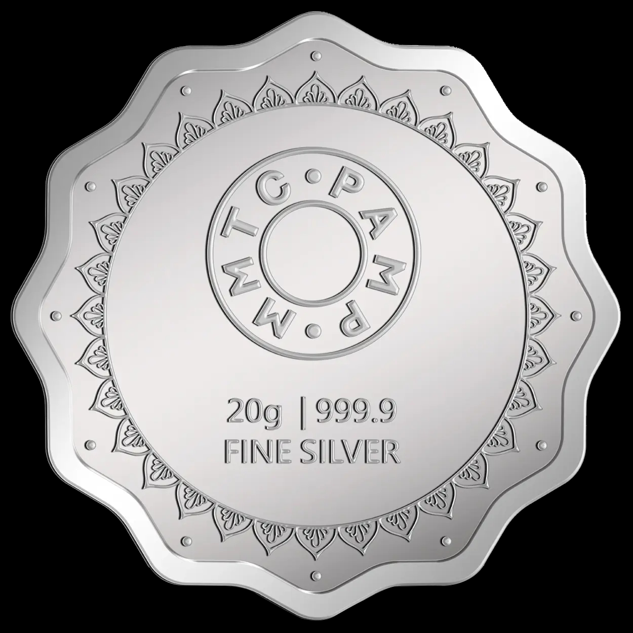 Simha's MMTC RAKHI (999.9) 20gm Silver Coin Simha's MMTC RAKHI (999.9) 20gm Silver Coin