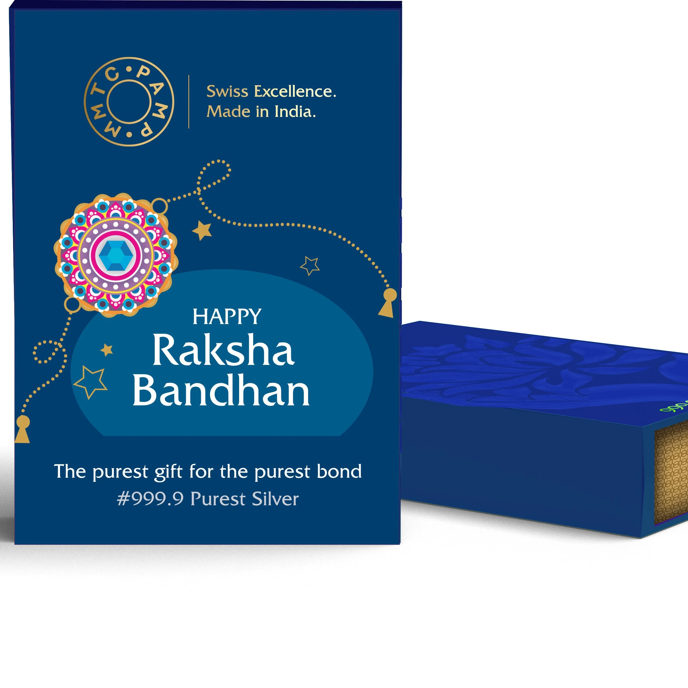 Simha's MMTC RAKHI (999.9) 20gm Silver Coin Simha's MMTC RAKHI (999.9) 20gm Silver Coin