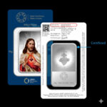 Simha's MMTC PAMP Jesus Christ (999.9) 50gm Silver Bar Simha's MMTC PAMP Jesus Christ (999.9) 50gm Silver Bar