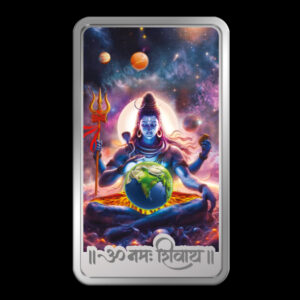 MMTC PAMP LORD SHIVA (999.9) 50gm Silver Bar