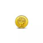 SIMHA MMTC PAMP 24K (999.9) LOTUS 0.5GM GOLD COIN