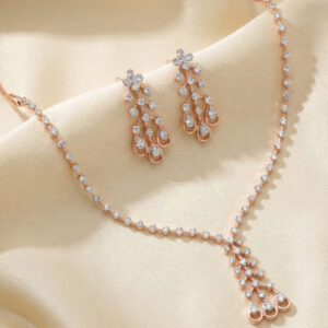 Blush Blossom Diamond Set - 18K Jewellery