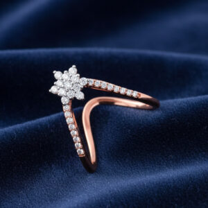 STARLIT SPARK DIAMOND RING - 18K JEWELLERY