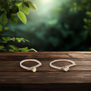 Eternal Glow Diamond Ring - 18K Jewellery