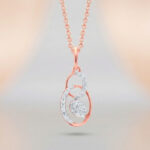 Luna Arc Diamond Pendant - 18K Jewellery