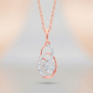 Luna Arc Diamond Pendant - 18K Jewellery