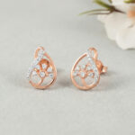 Elegant Aura Diamond Studs - 18K Jewellery