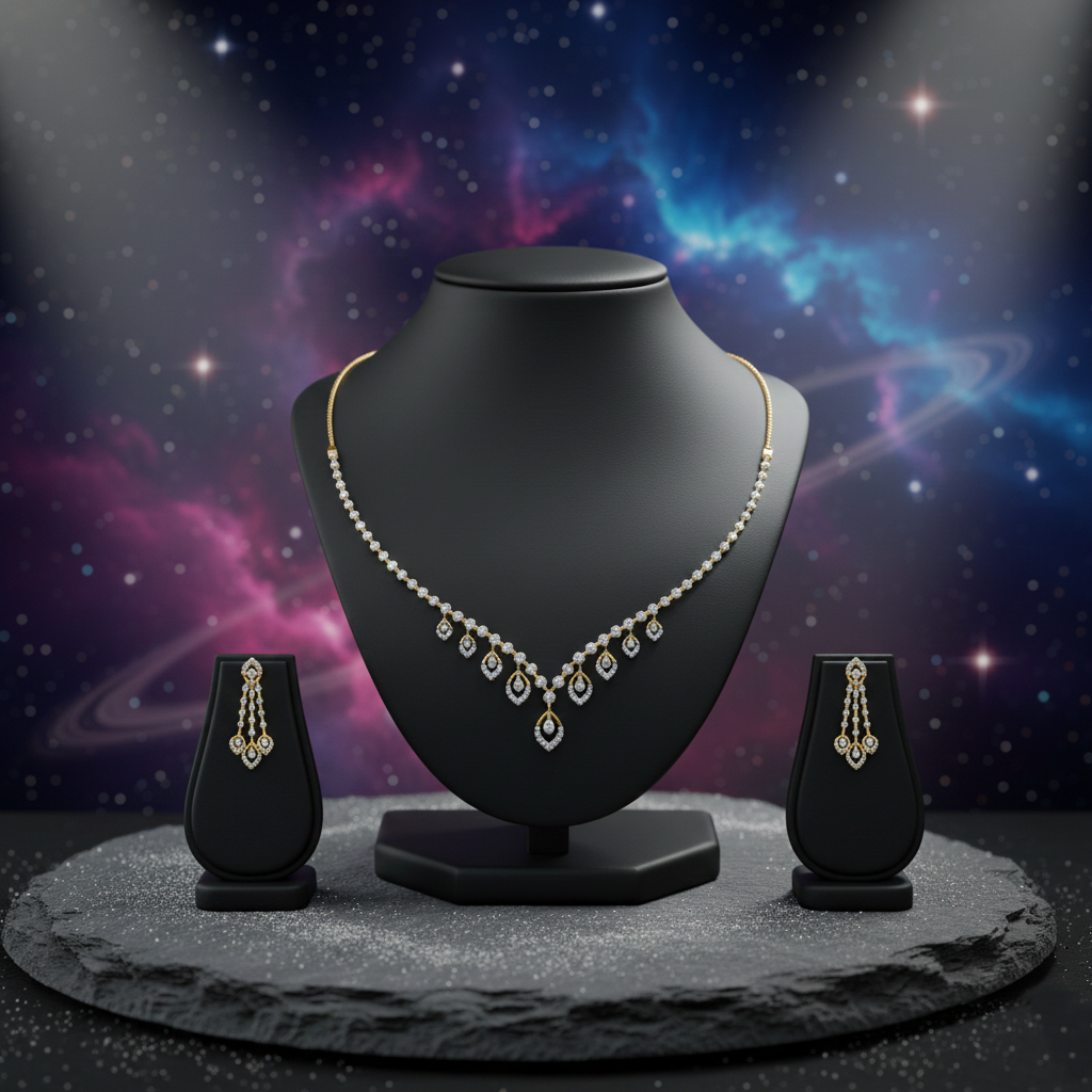 Heartfelt Dazzle Diamond Set - 18K Jewellery Heartfelt Dazzle Diamond Set - 18K Jewellery