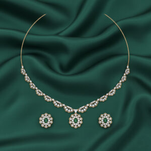 Natures Whisper Diamond Set - 18K Jewellery
