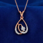 Dewdrop Spark Diamond Pendant - 18K Jewellery