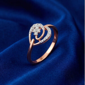 Dewdrop Spark Diamond Ring - 18K Jewellery