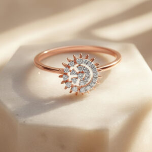 WHISPER DIAMOND BLOOM RING - 18K JEWELLERY