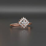 RADIANT SQUARE DIAMOND RING - 18K JEWELLERY
