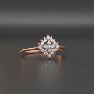 RADIANT SQUARE DIAMOND RING - 18K JEWELLERY