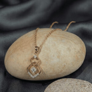 Misty Tangle Diamond Pendant - 18K Jewellery