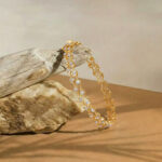 Petal Bloom Diamond Bangle - 18K Jewellery