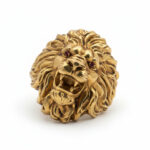 Royal Simha Gold Ring - 22K Jewellery