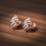 WAVES OF GRACE DIAMOND STUDS - 18K JEWELLERY