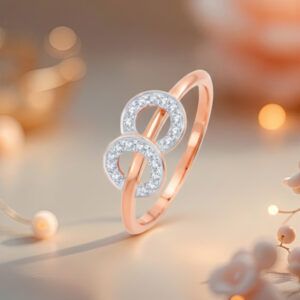 INFINITY DUO DIAMOND RING - 18K JEWELLERY