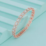 Rose Radiance Diamond Bangle - 18K Jewellery