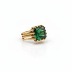 Verdant Crown Gold Ring - 22K Jewellery