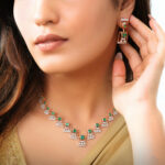 Regal Rows Diamond Set  - 18K Jewellery