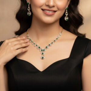 Forest Glow Diamond Set  - 18K Jewellery