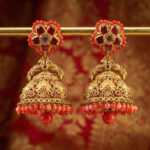 Sindoori Royale Gold Jhumkas- 22K Jewellery