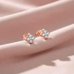 DIAMOND GLOW EARRINGS - 18K JEWELLERY