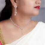 Crimson Glow Diamond Set - 18K Jewellery