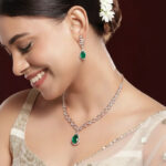 Verdant Majesty Diamond Set - 18K Jewellery