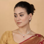 Ruby Radiance Diamond Set - 18K Jewellery