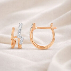 LIGHTNING SPARK DIAMOND EARRINGS- 18K JEWELLERY