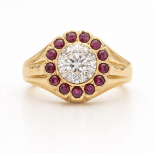 Imperial Crown Gold Ring - 22K Jewellery