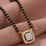 SQUARE HALO BLISS DIAMOND PENDANT - 18K JEWELLERY