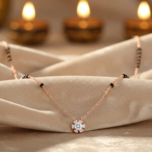 FLORAL GLOW DIAMOND TANMANIYA - 18K JEWELLERY