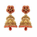 Sindoori Royale Gold Jhumkas- 22K Jewellery
