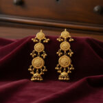 Rajvanshi Cascade Gold Earrings - 22K Jewellery