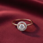 Radiant Round Diamond Ring - 18K Jewellery