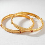 Svarna Sutra Gold Bangle - 22K Jewellery