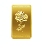 SIMHA MMTC PAMP 24K (999.9) ROSE 10GM GOLD BAR