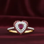 HEART OF ELEGANCE DIAMOND RING - 18K JEWELLERY