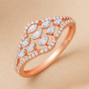 DIAMOND MIRAGE RING - 18K JEWELLERY