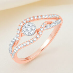RADIANT ORBIT DIAMOND RING - 18K JEWELLERY